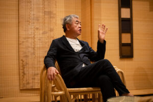 鹿田室礼ショールーム 隈研吾氏